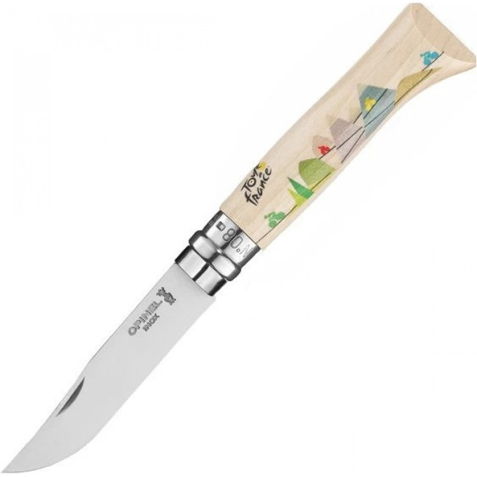 Нож OPINEL №8, TOUR DE FRANCE - SUBLEME 2021 002438